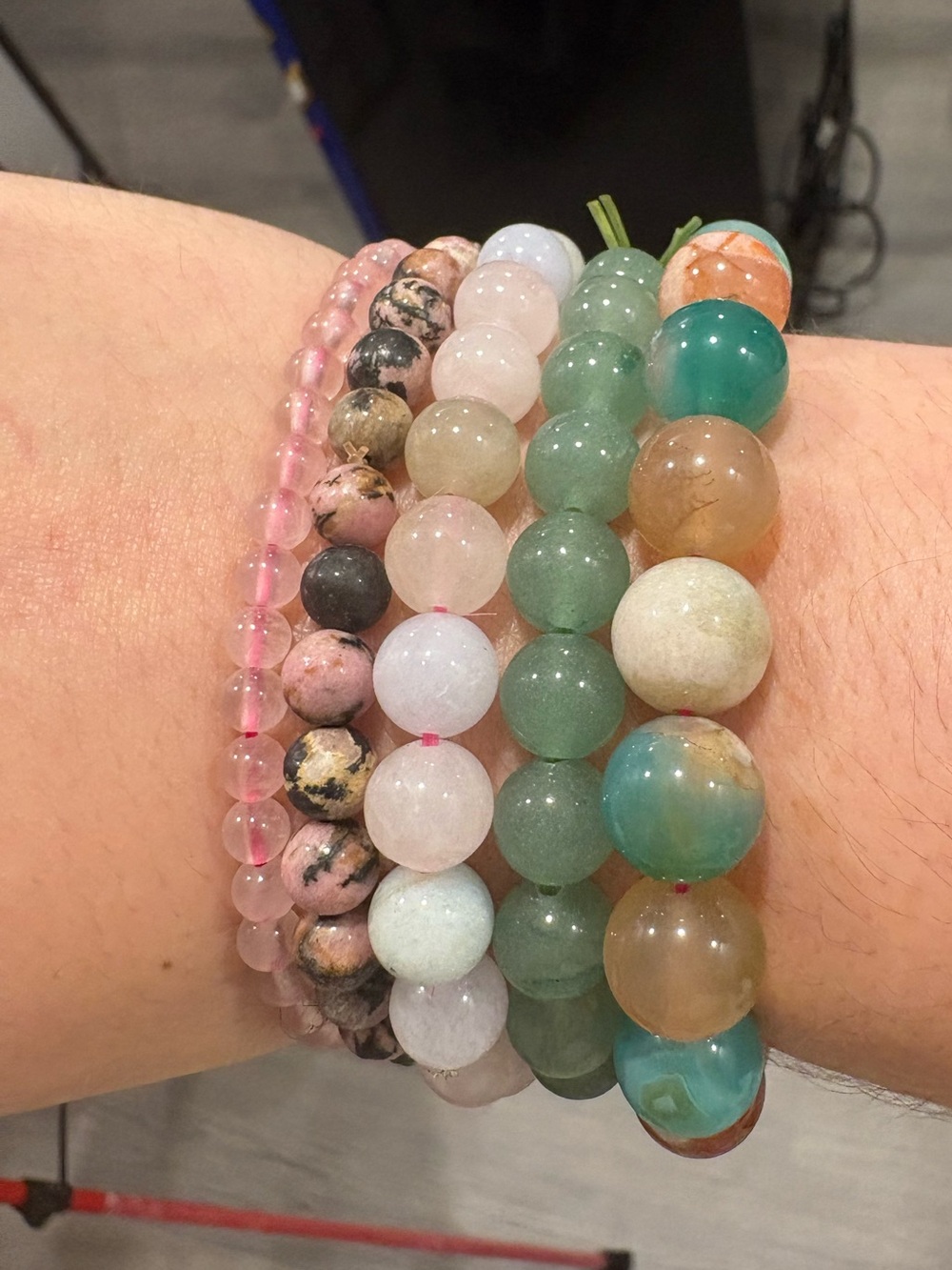 Crystal bracelets